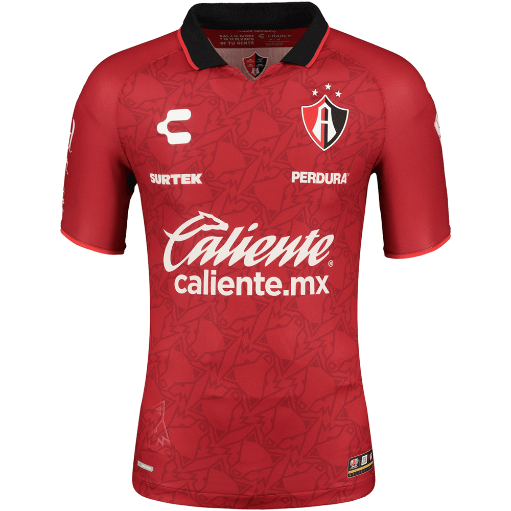 Charly Atlas FC 2023-24 Away Jersey - Red/White/Black