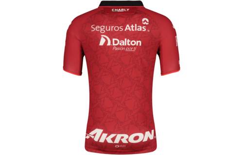 Charly Atlas FC 2023-24 Away Jersey - Red/White/Black