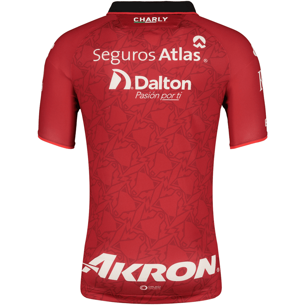 Charly Atlas FC 2023-24 Away Jersey - Red/White/Black