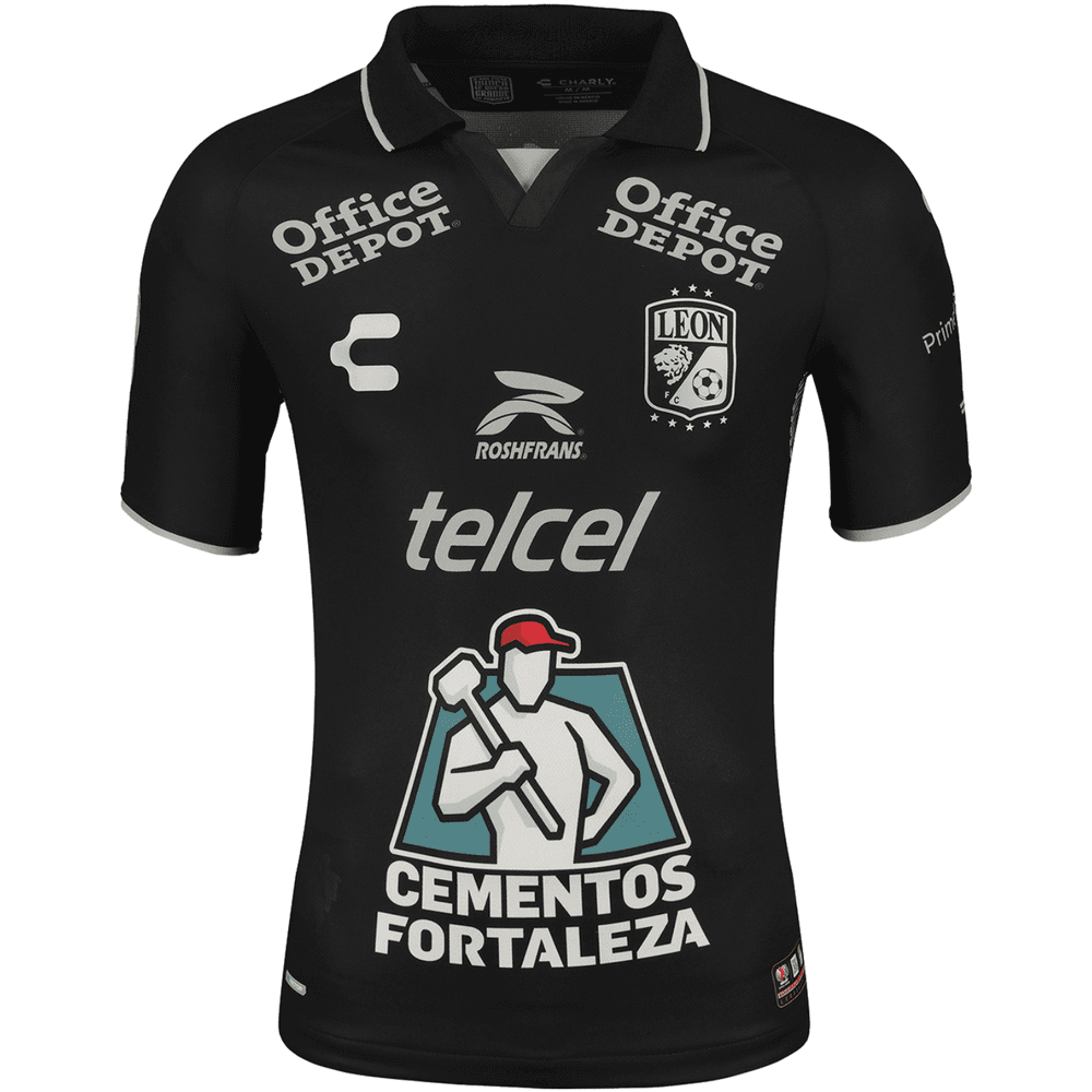 Charly Club Leon 2023-24 Away Jersey - Black