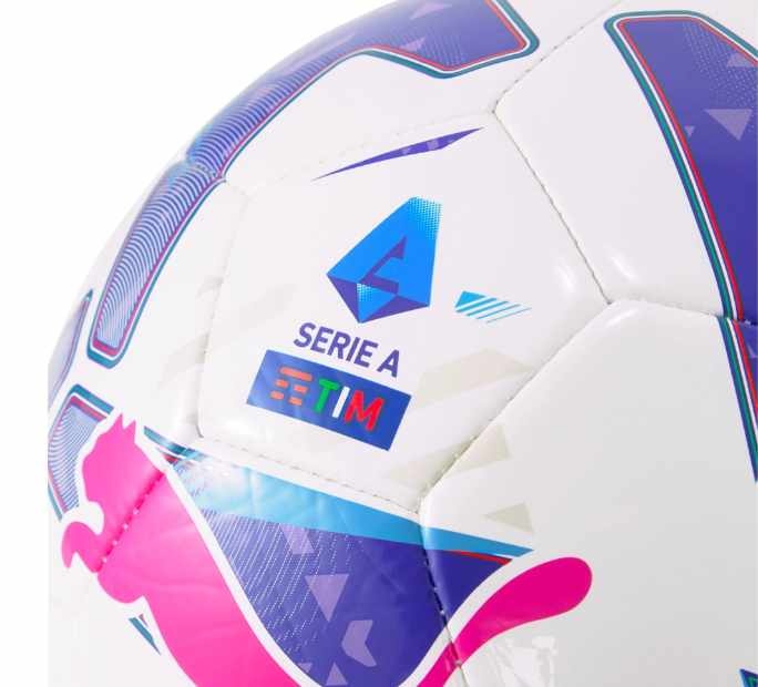 Puma 2022-23  Serie A MS Orbita Ball - White/Multi