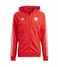 adidas adidas Bayern Munich 23 /24 DNA Full Zip Hoodie - Red