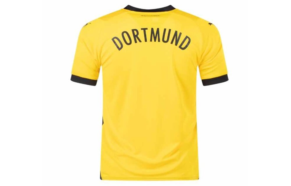 Puma BVB Borussia Dortmund 2023-24 Youth Home Soccer Jersey - Yellow/Black