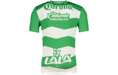 Charly Santos Laguna 2023-24 Home Jersey - Green/White