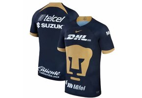 Nike Pumas UNAM 2023 - 24 Away Jersey -Obsidian/Truly Gold