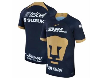 Nike Pumas UNAM 2023 - 24 Away Jersey -Obsidian/Truly Gold