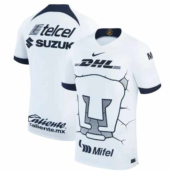 Nike Pumas UNAM 2023 - 24 Home Jersey -White/Obsidian