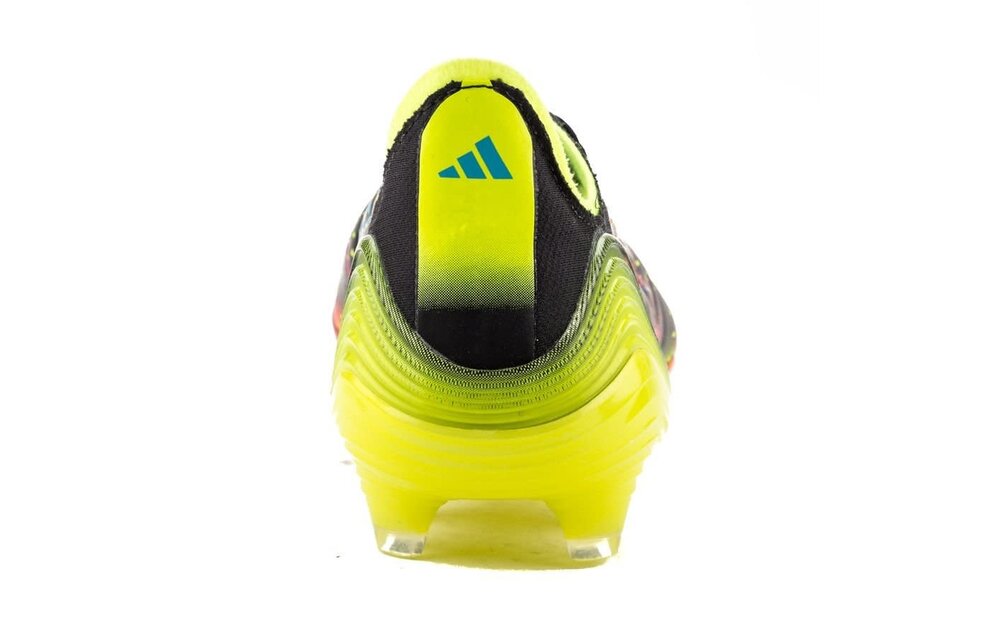 adidas Copa Sense 1 Elite FG Al Rihla Pack- Core Black/Bright Cyan/Solar Yellow