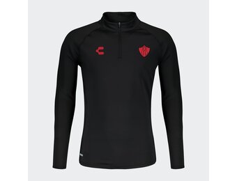 Charly Atlas FC 2023-24 Training 1/4 Zip Pullover Top - Black