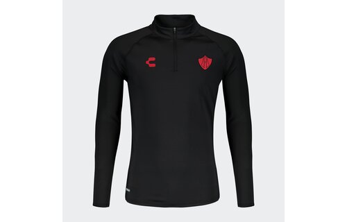 Charly Atlas FC 2023-24 Training 1/4 Zip Pullover Top - Black