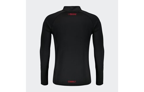 Charly Atlas FC 2023-24 Training 1/4 Zip Pullover Top - Black