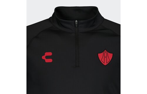 Charly Atlas FC 2023-24 Training 1/4 Zip Pullover Top - Black