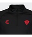 Charly Charly Atlas FC 2023-24 Training 1/4 Zip Pullover Top - Black