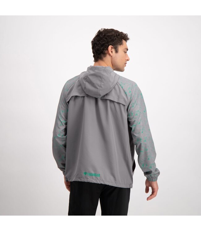 Charly Charly Club Leon 2023-24 Training 1/4 Zip Windbreaker - Gray