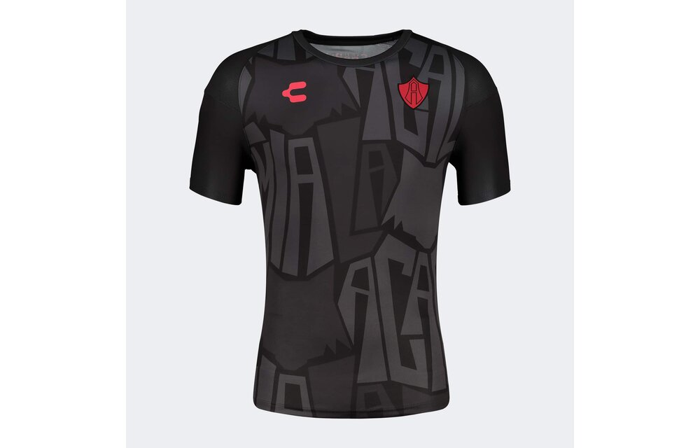 Charly Atlas FC 2023-24 Training Pre-Match Jersey - Black - Soccerium