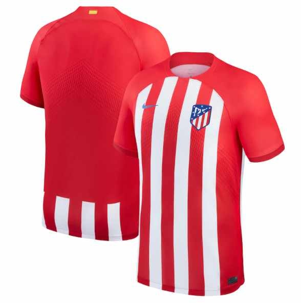 Nike 2023-24 Atletico Madrid Home Jersey - Red/White