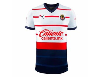 Puma Chivas DG 2023 -24 Away Jersey - White/Red/Navy