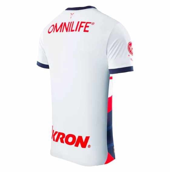 Puma Chivas DG 2023 -24 Away Jersey - White/Red/Navy