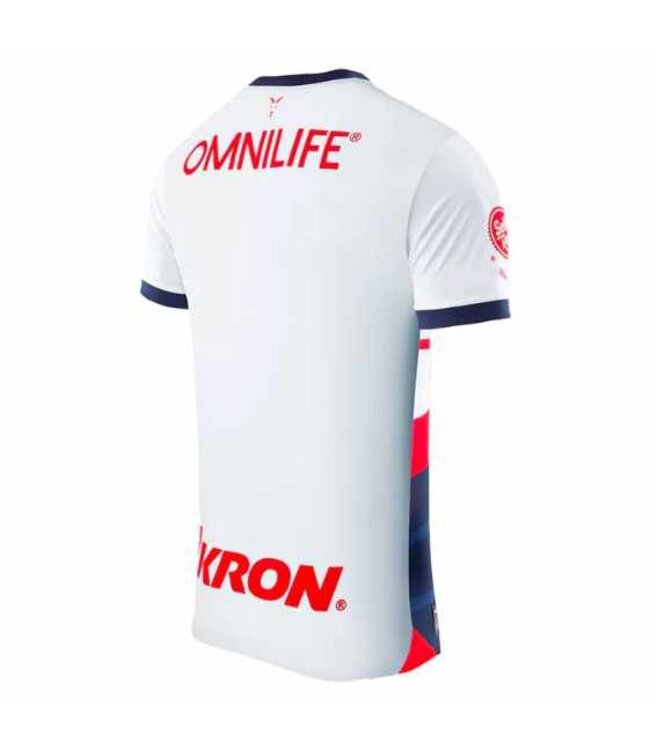 Puma Puma Chivas DG 2023 -24 Away Jersey - White/Red/Navy