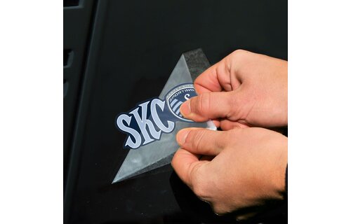 WinCraft Sporting Kansas City Slogan Perfect Cut 4 x 4 Decal