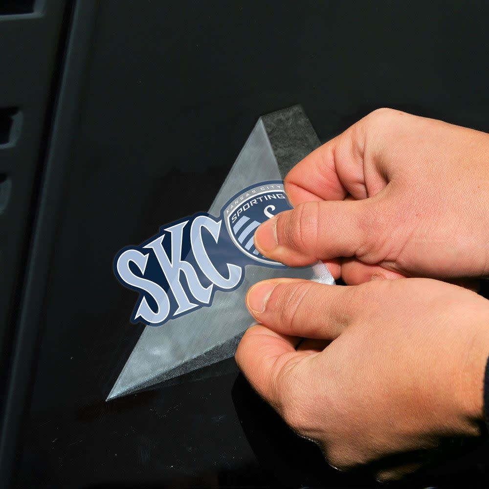 WinCraft Sporting Kansas City Slogan Perfect Cut 4 x 4 Decal
