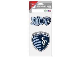 WinCraft Sporting Kansas City Slogan Perfect Cut 4 x 4 Decal