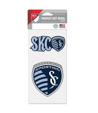 Wincraft WinCraft Sporting Kansas City Slogan Perfect Cut 4 x 4 Decal