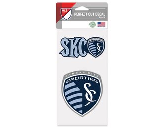 WinCraft Sporting Kansas City Slogan Perfect Cut 4 x 4 Decal