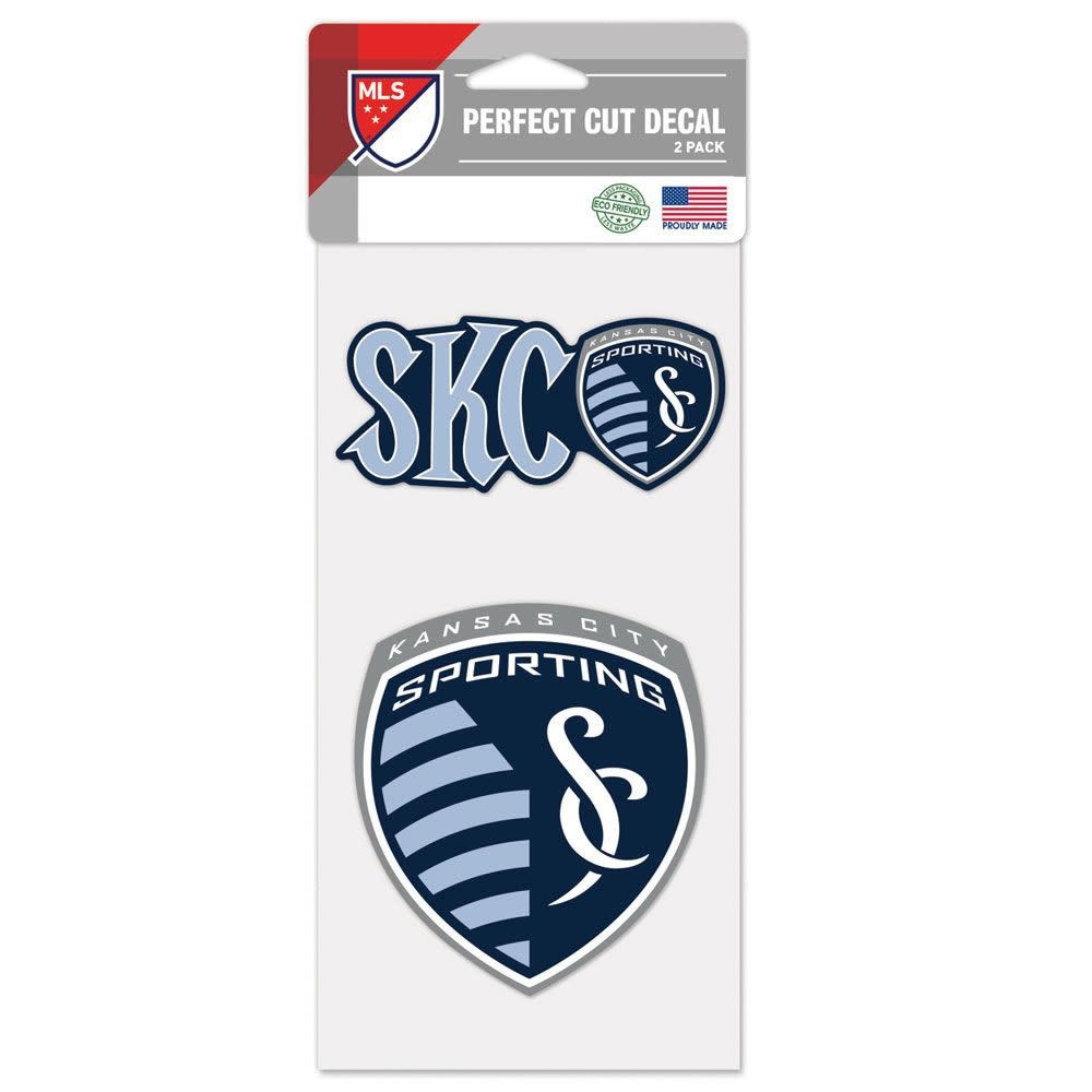 WinCraft Sporting Kansas City Slogan Perfect Cut 4 x 4 Decal