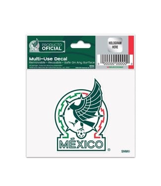 Wincraft WinCraft Mexico National Team 3'' x 4'' Multi-Use Decal