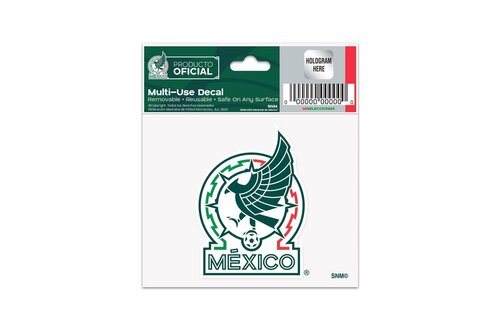 WinCraft Mexico National Team 3'' x 4'' Multi-Use Decal