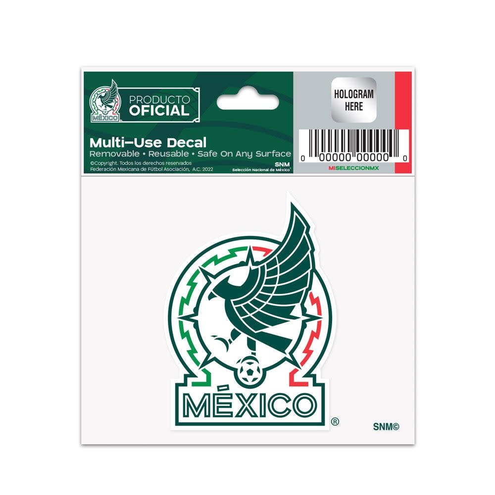 WinCraft Mexico National Team 3'' x 4'' Multi-Use Decal