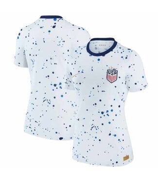 Nike Nike USA United States WWC 2023 Womens World Cup ( 4 Stars) Home Jersey -White/Loyal Blue/Gold
