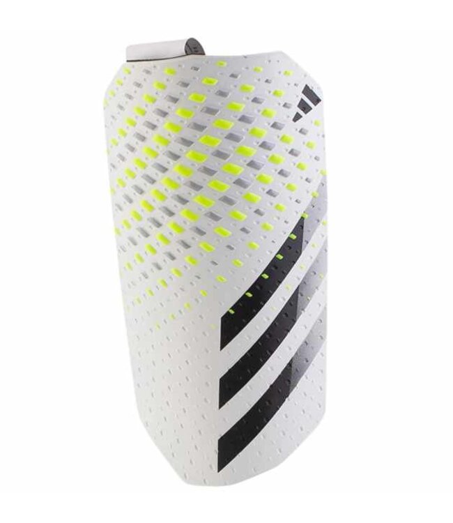 adidas adidas Predator 23 Competition Shin Guards - White/Lucid Lemon/Black