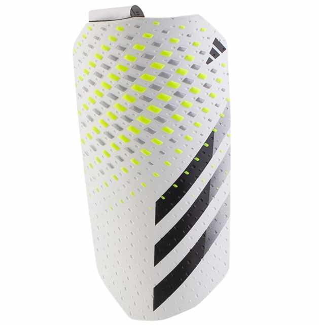 adidas Predator 23 Competition Shin Guards - White/Lucid Lemon/Black