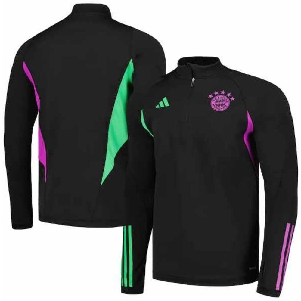 adidas Bayern Munich 2023 - 24 Tiro Training Top - Black - Soccerium