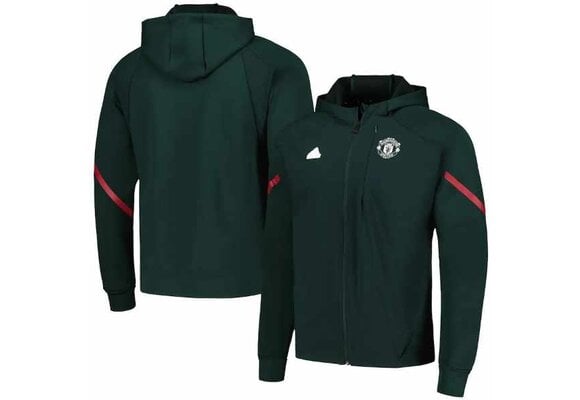 Jacket adidas Manchester United FC Training 2023-2024 Coll Burgundy -  Fútbol Emotion