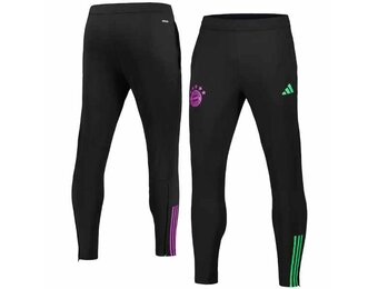 adidas Bayern Munich 2023 -24 Tiro Training Pants - Black