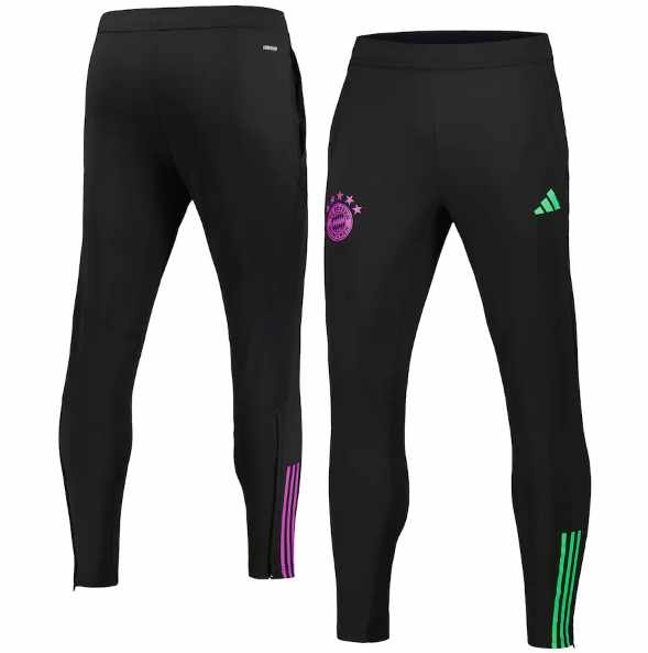 adidas Bayern Munich 2023 -24 Tiro Training Pants - Black