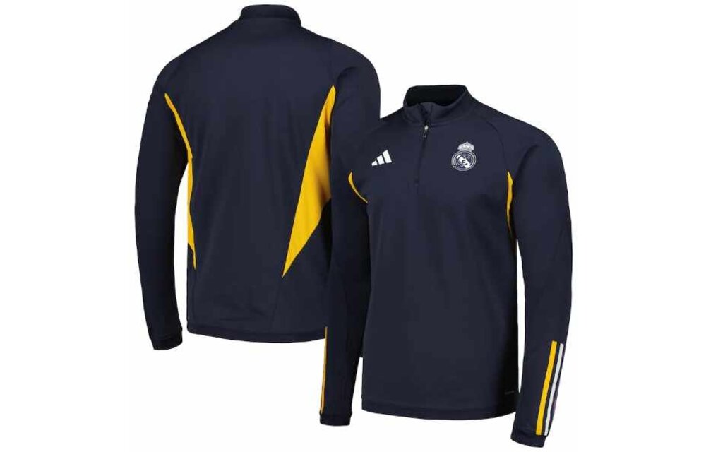 adidas Real Madrid 2023 - 24 Tiro Training Top - Legend Ink