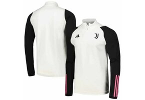 adidas Juventus 2023 - 24 Tiro Training Top - White/Black/Pink