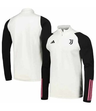 adidas adidas Juventus 2023 - 24 Tiro Training Top - White/Black/Pink