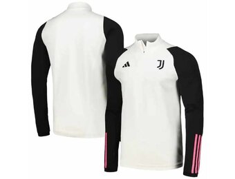 adidas Juventus 2023 - 24 Tiro Training Top - White/Black/Pink