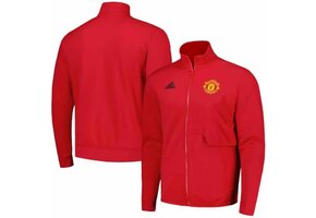 adidas Manchester United 2023 - 24 Anthem Jacket - Real Red