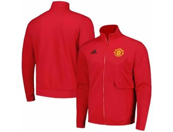 adidas Manchester United 2023 - 24 Anthem Jacket - Real Red