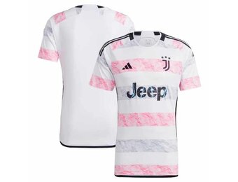 adidas Juventus Womens 2023-24 Away Jersey - White/Pink