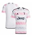 adidas adidas Juventus Womens 2023-24 Away Jersey - White/Pink