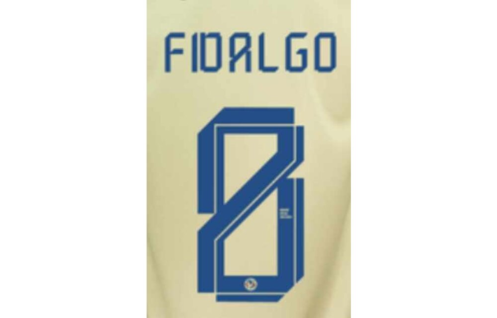 Fidalgo # 8 Club America 23/24 Home Nameset