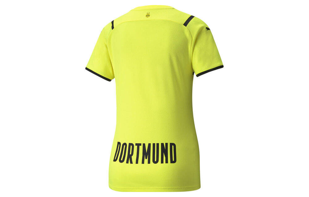 Puma BVB Borussia Dortmund 2021 -22 Womens Third Jersey - Yellow/Black
