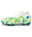 Puma Puma Jr Future NJR Match FG/AG Instituto Pack- White/Racing Blue/Lemon Meringue/Parakeet Green